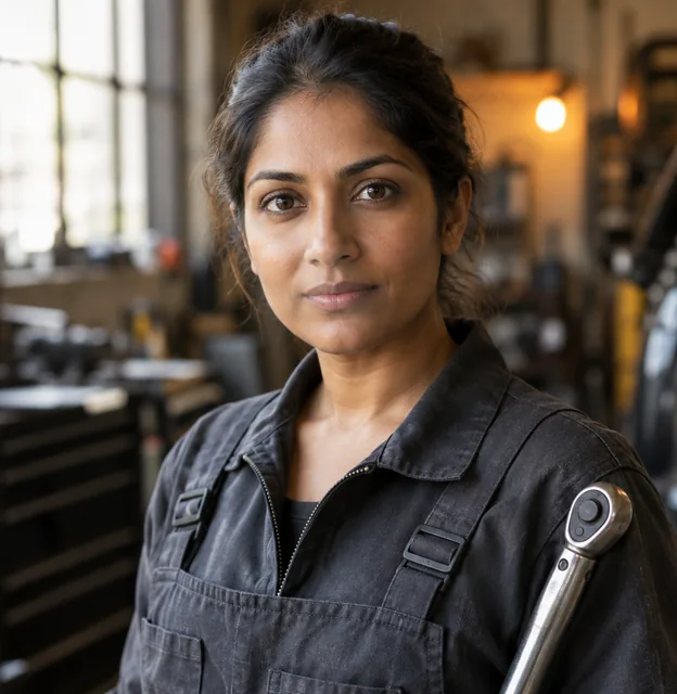 Priya Shah, Diagnostics and MOT tester
